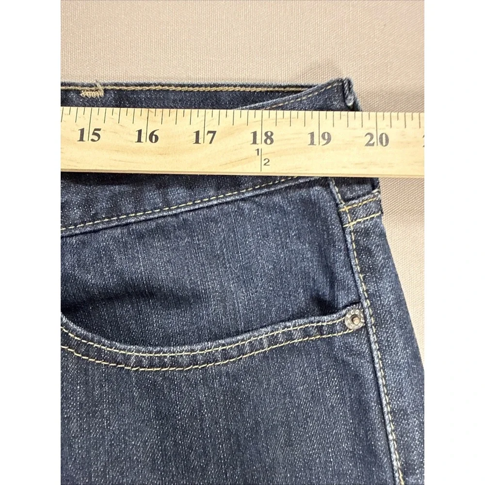 Levi's 514 Jeans Men's 40X30 Slim Straight Blue Denim Dark Wash 100% Cotton